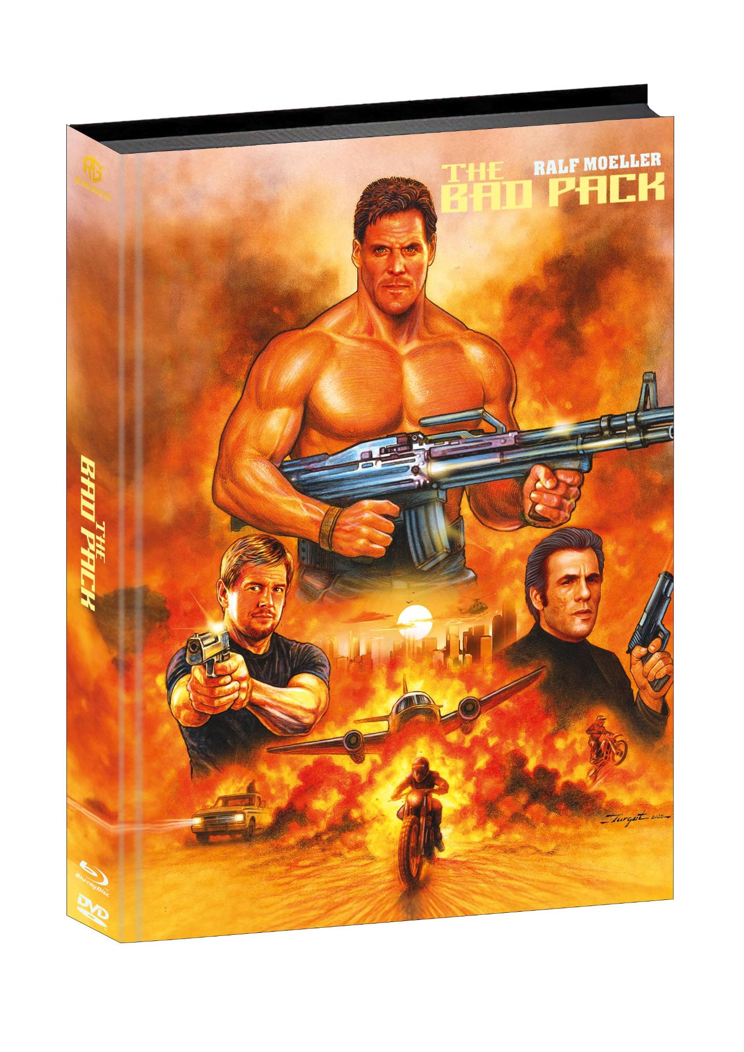 Bad Pack Mediabook Wattiert Cover E