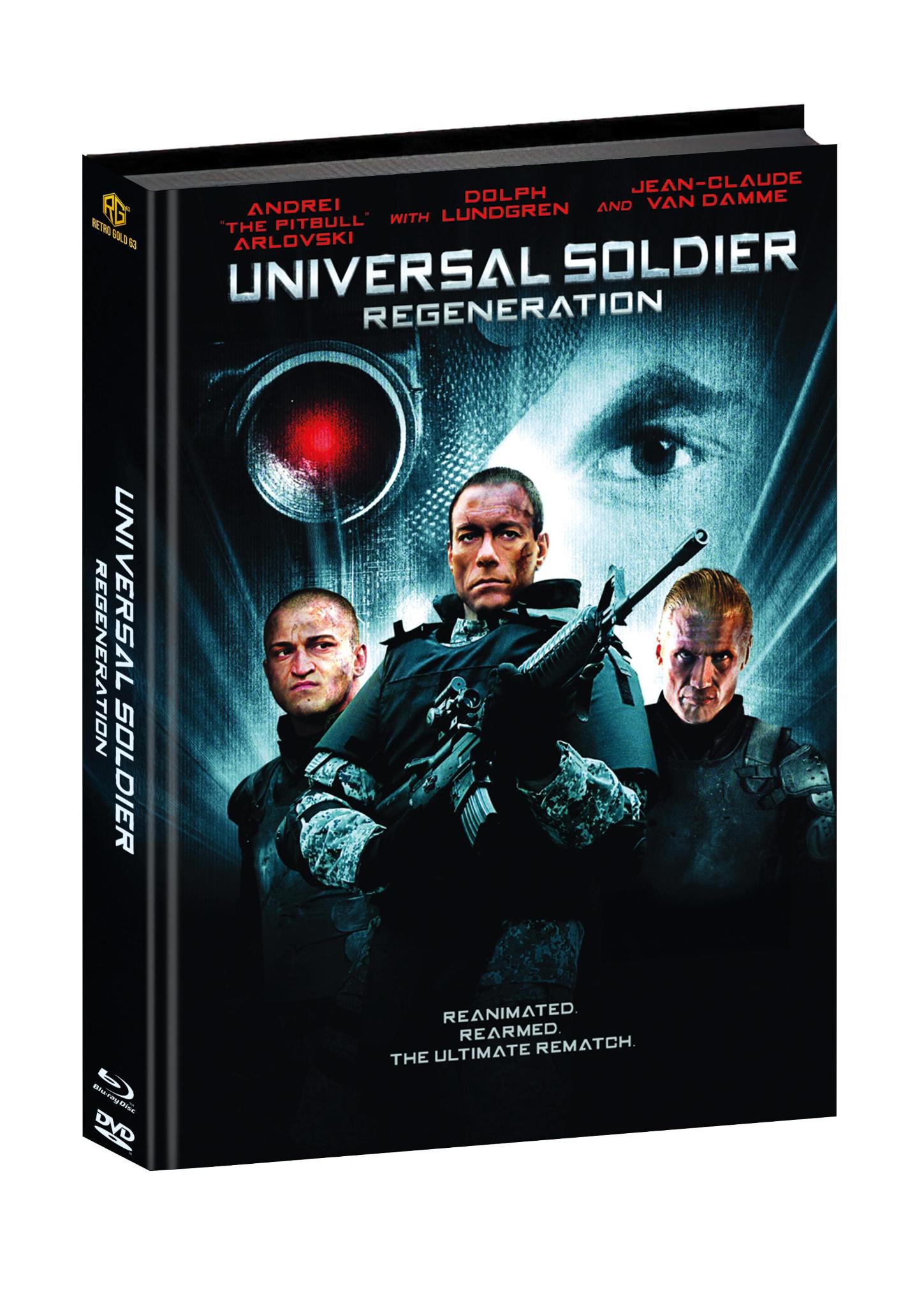 Universal Soldier: Regeneration Mediabook Wattiert Cover E