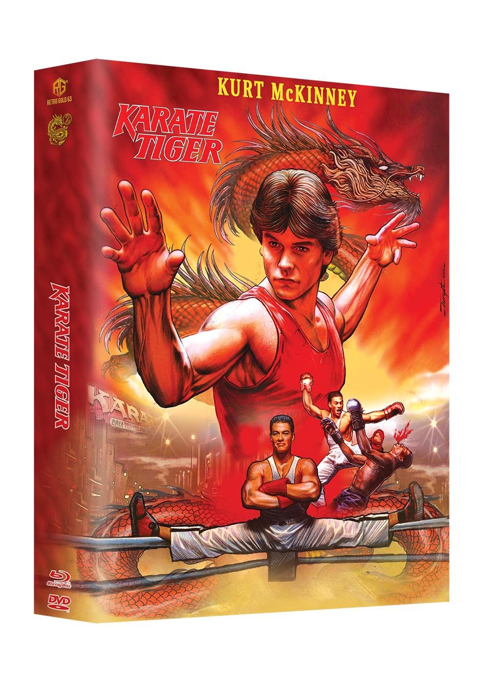 Karate Tiger Year of the Dragon 4 Disc Edition Mega Mediabook Cover E