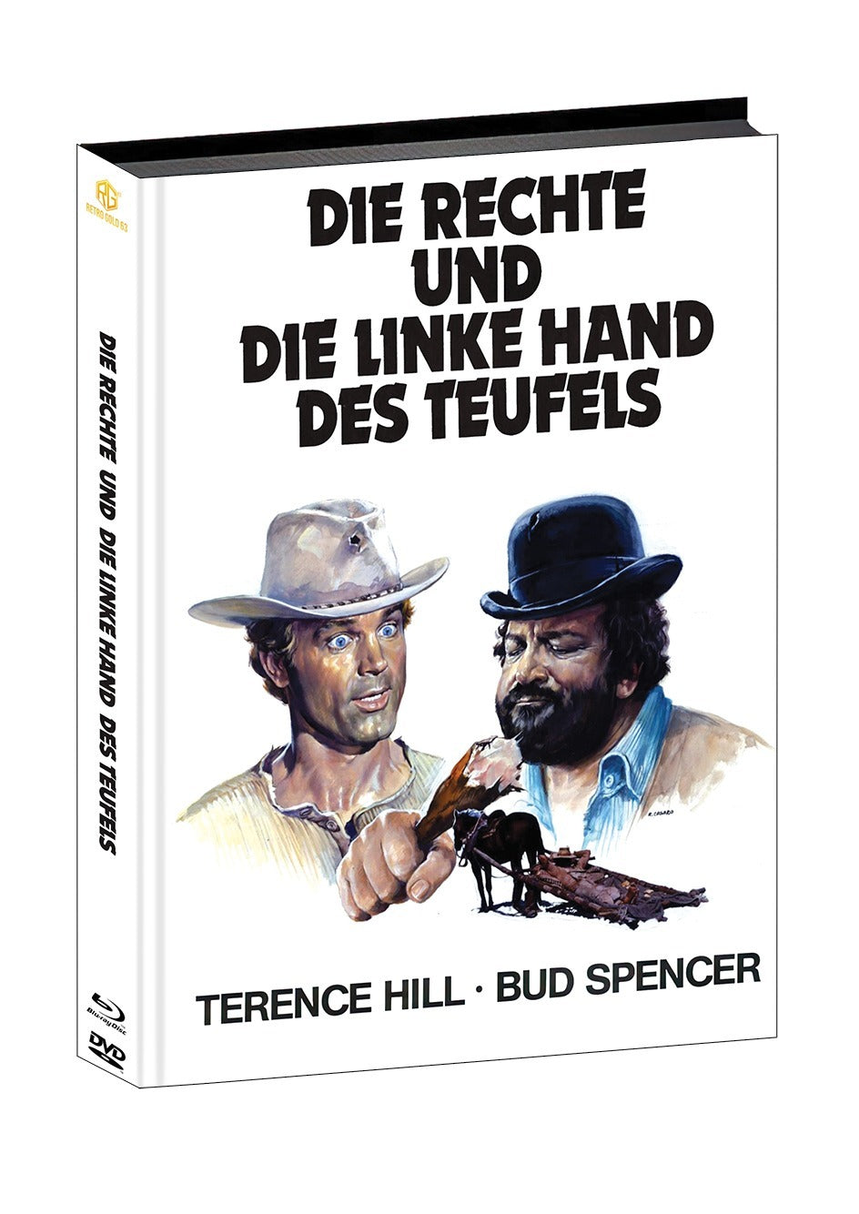 Die Rechte und die Linke Hand des Teufels Mediabook Wattiert Cover E