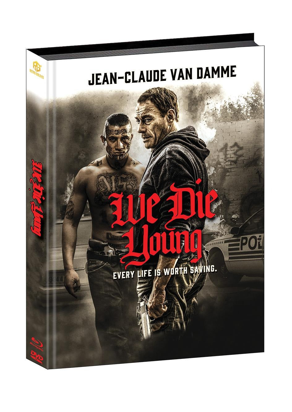 We Die Young Mediabook Wattiert Cover E