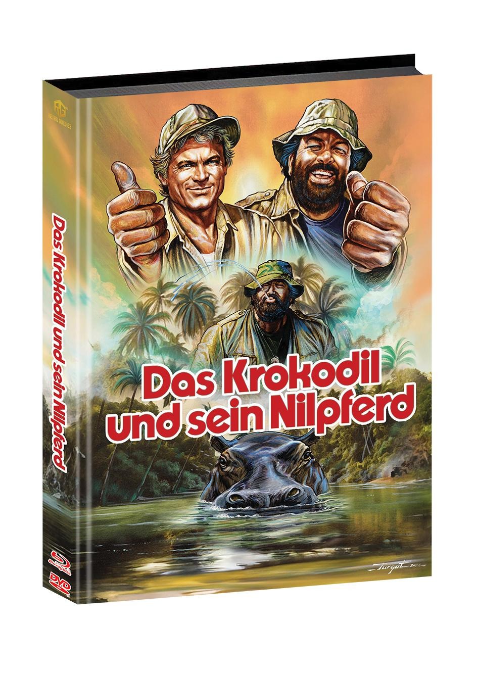 Das Krokodil und sein Nilpferd Mediabook Wattiert Cover F