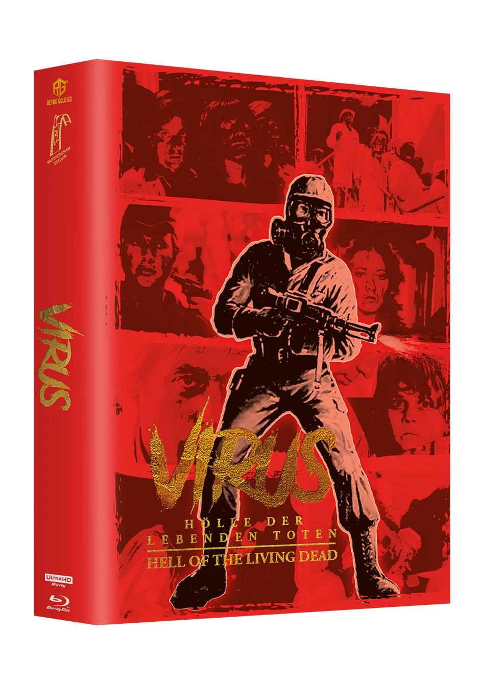 Hell of the Living Dead Mega Mediabook UHD + Blu-ray Cover F