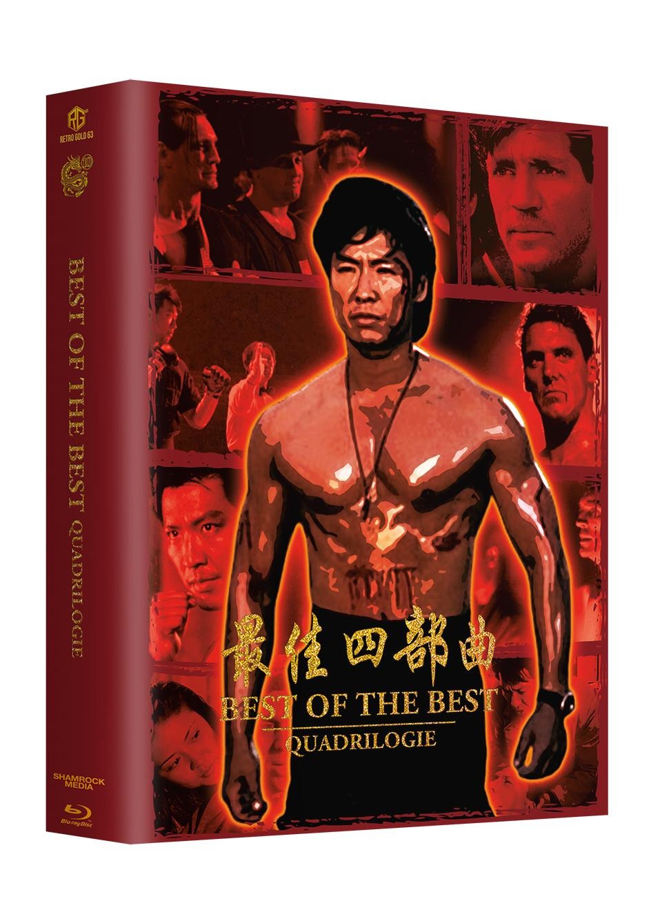 Best of the Best Quadrilogie Year of the Dragon Edition Mega Mediabook Cover F