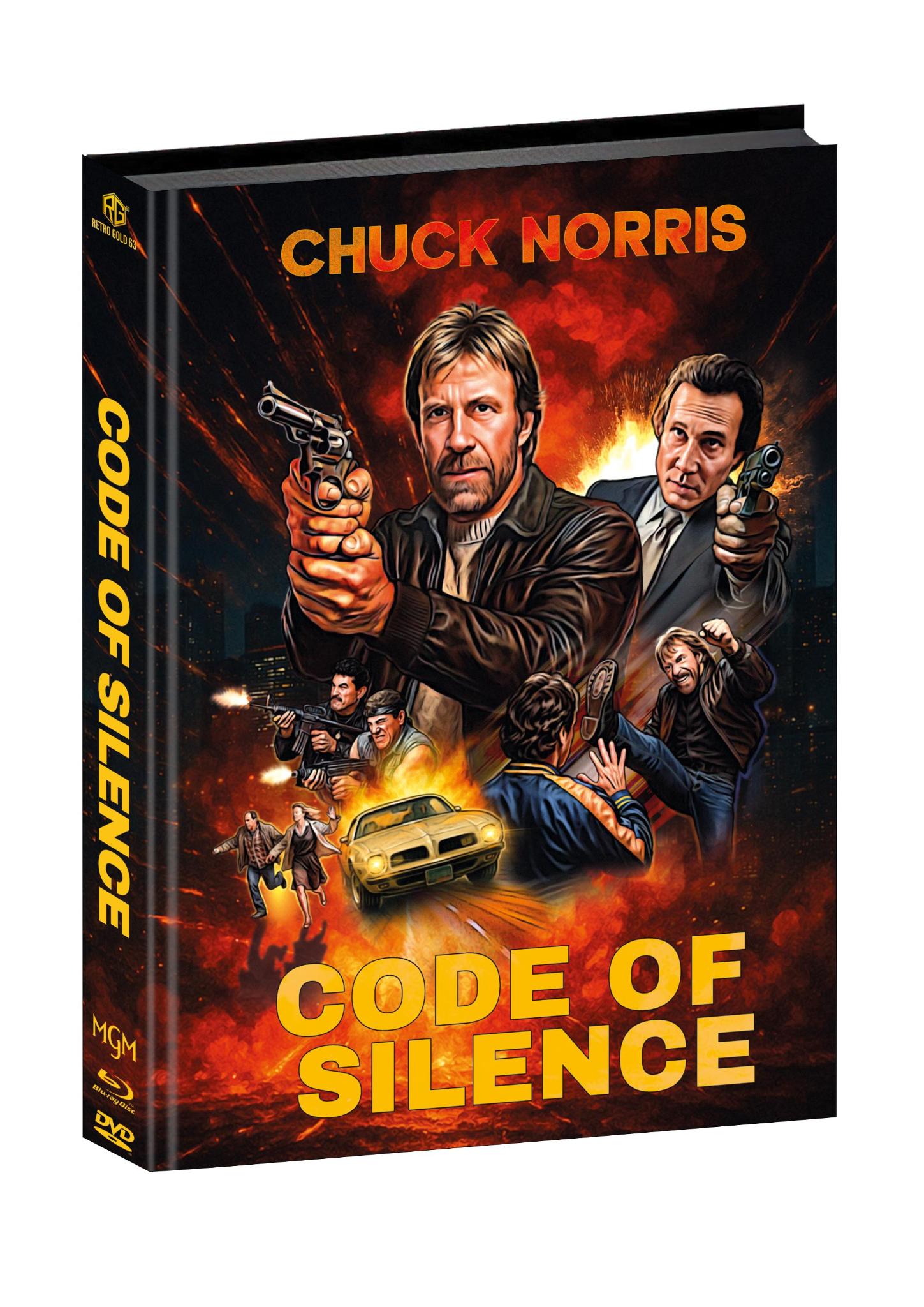 CODE OF SILENCE aka CUSACK DER SCHWEIGSAME Mediabook Wattiert Cover F