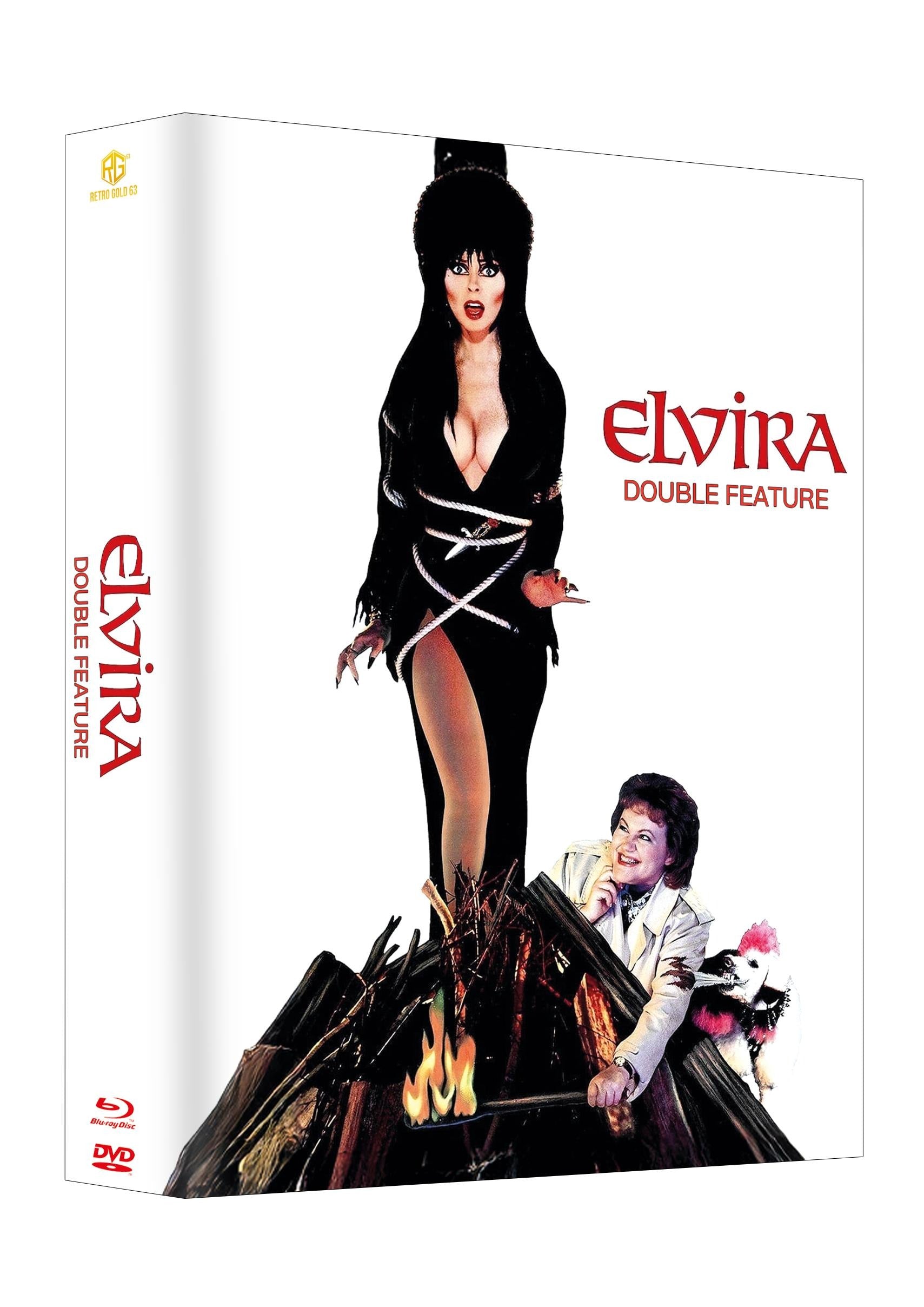 Elvira Double Feature Mega Mediabook 5 Disc Edition Cover F