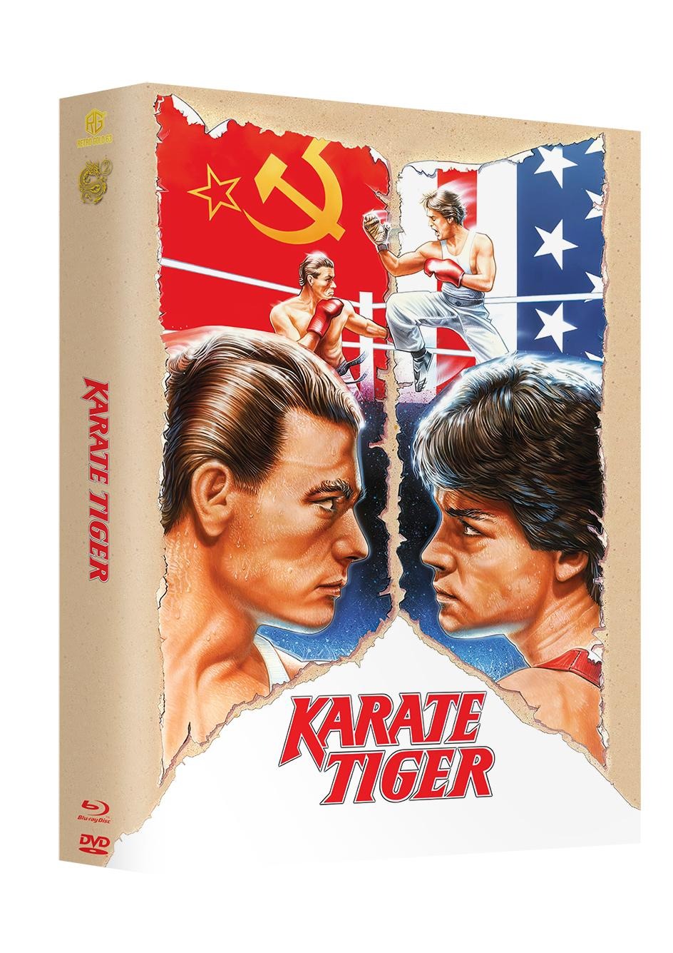 Karate Tiger Year of the Dragon 4 Disc Edition Mega Mediabook Cover F