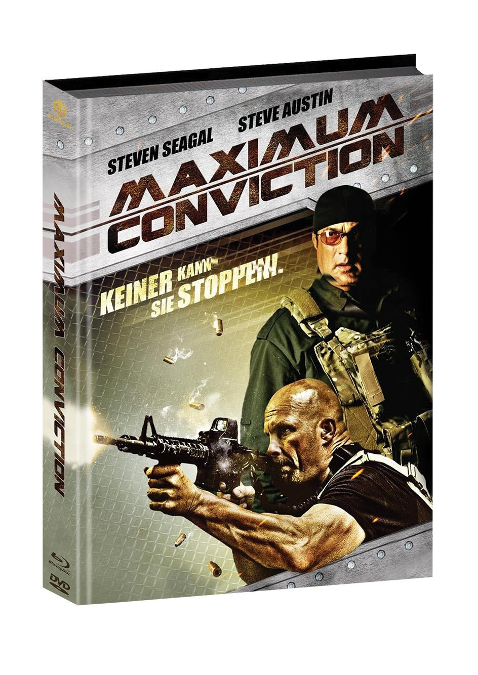 Maximum Conviction Mediabook Wattiert Cover F