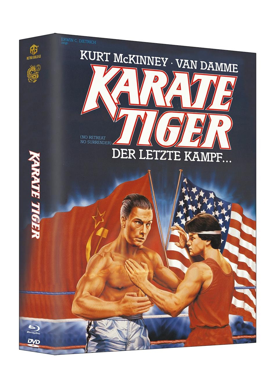 Karate Tiger Year of the Dragon 4 Disc Edition Mega Mediabook Cover G