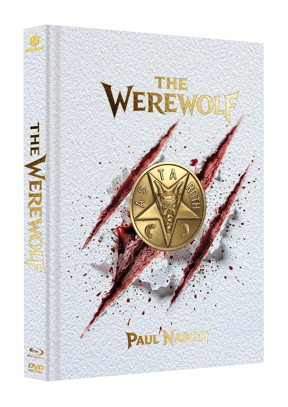 The Werewolf Mediabook Wattiert Cover GOLDSTÜCK