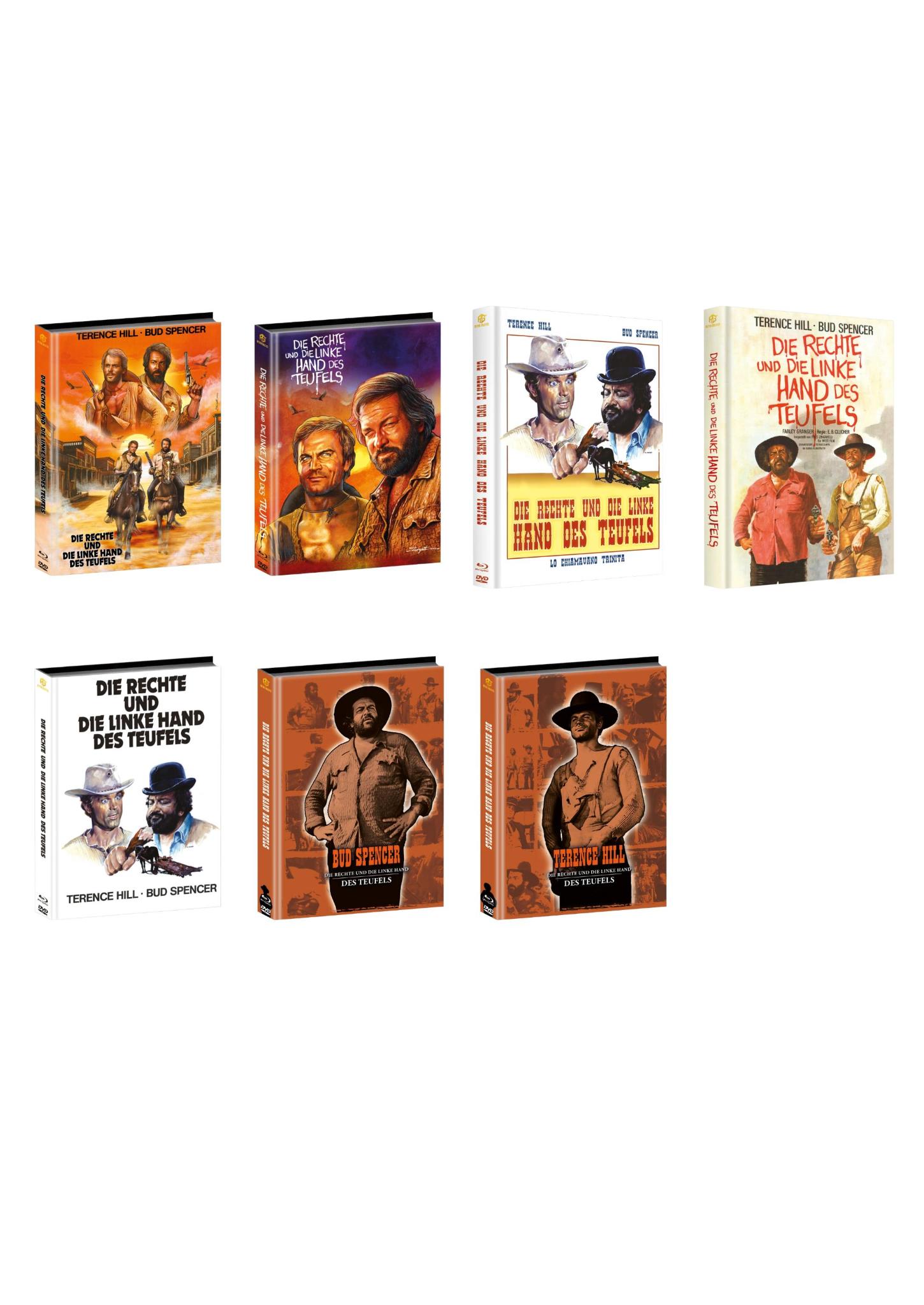 The Right and the Left Hand of the Devil Mediabook Cover A, B, C, D, E, F, G