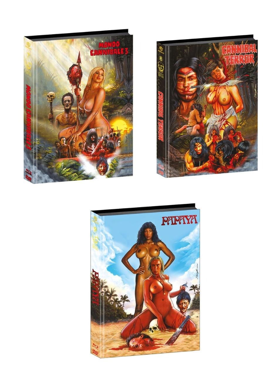 Crazy Gold Edition Kannibalen 3er Set