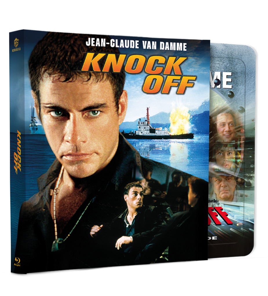 Knock Off Steel Book mit Prägung Variante D mit Schuber