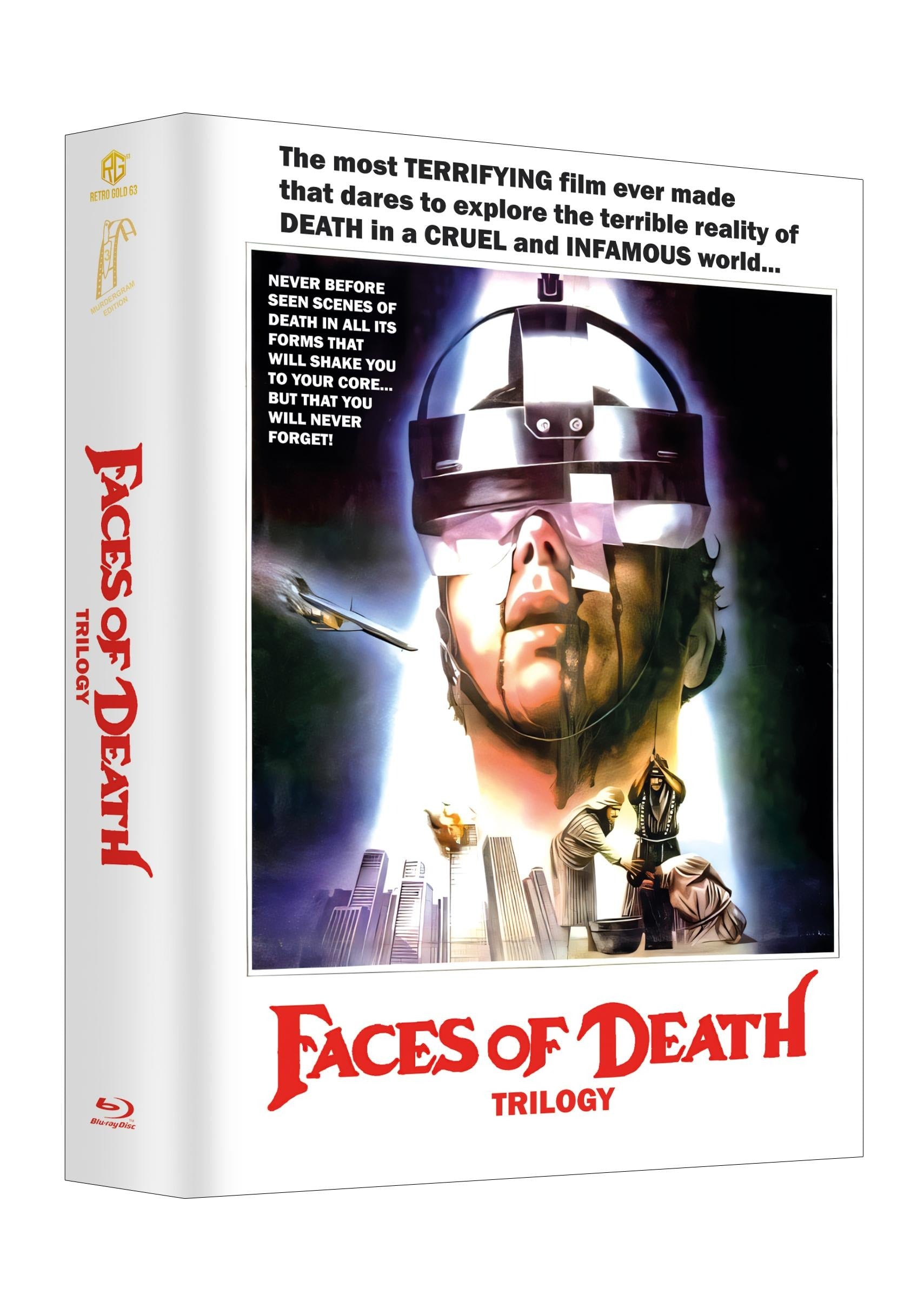 Gesichter des Todes Trilogie MURDERGRAM EDITION #3 Mega Mediabook Cover D