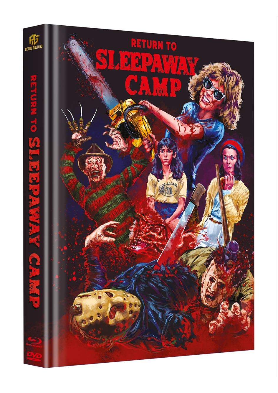 Return to Sleepaway Camp Mediabook Unwattiert Cover D