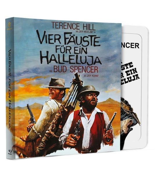 Vier Fäuste für ein Halleluja Steel Book mit Prägung Variante D mit Schuber