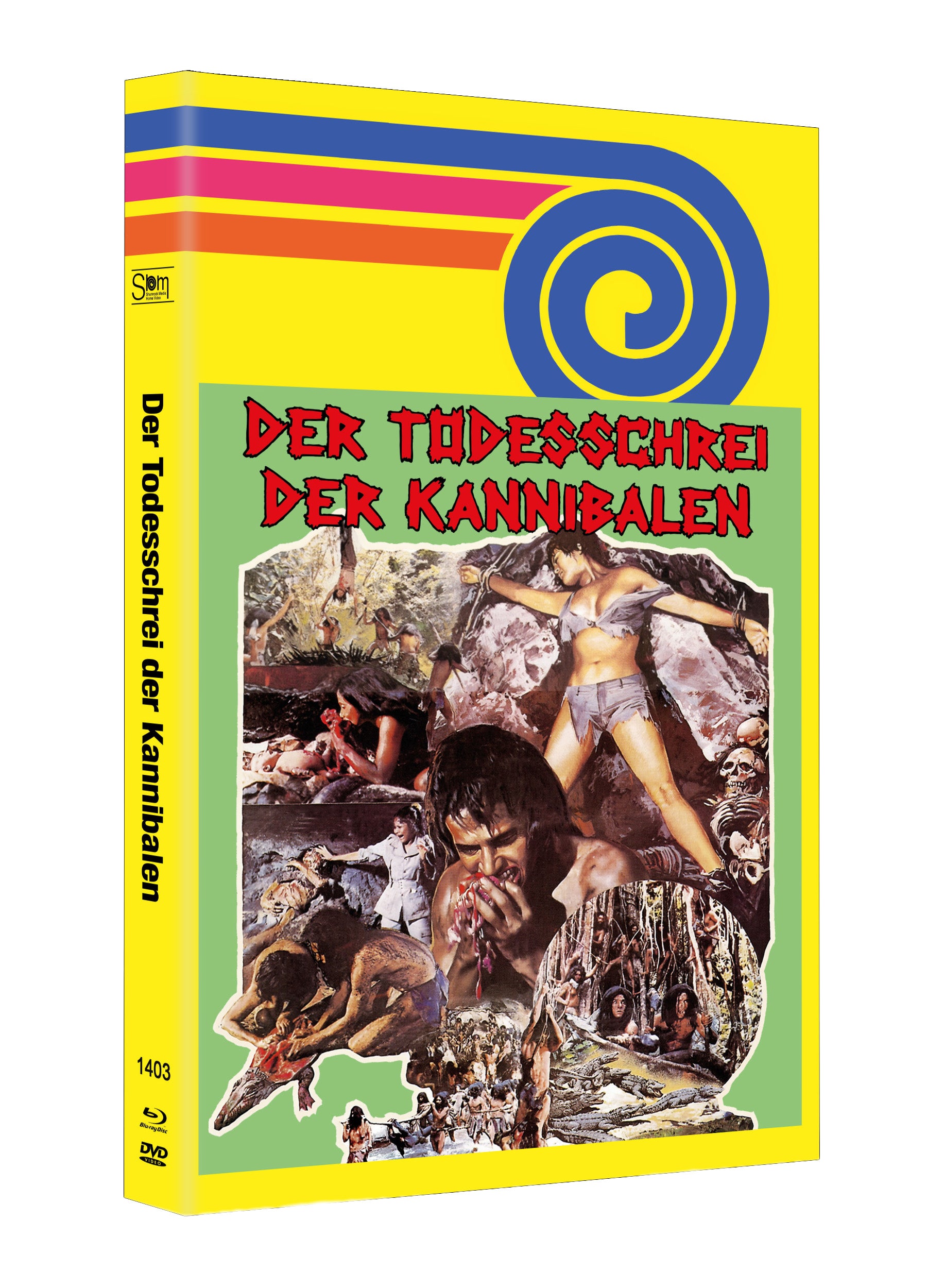Todesschrei der Kannibalen Hartbox
