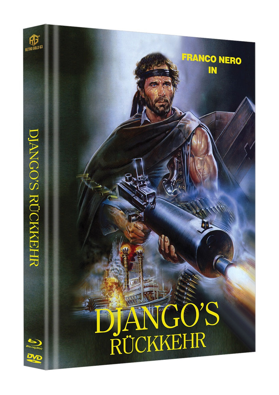 Django 2 Mediabook Unwattiert Cover B – Retro Gold 63 UG ...