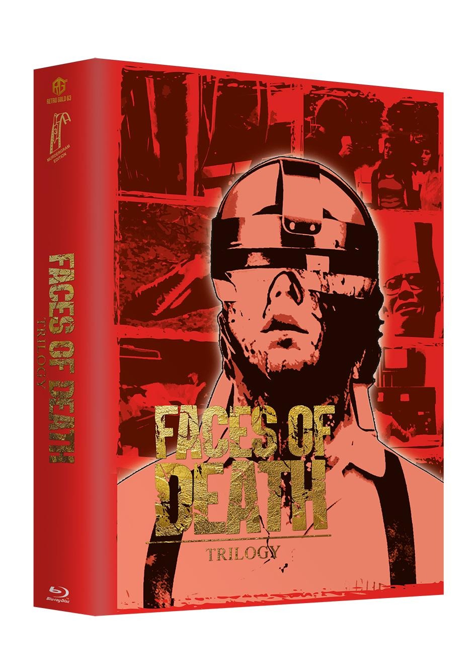 Gesichter des Todes Trilogie MURDERGRAM EDITION #3 Mega Mediabook Cover E