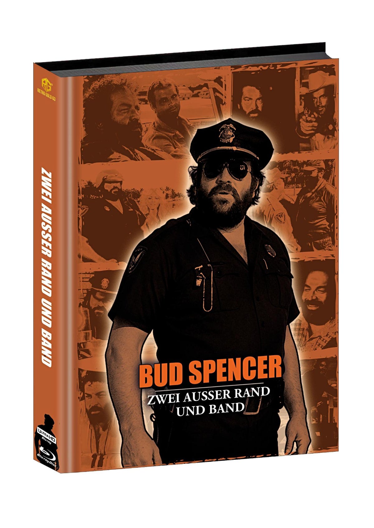 Zwei Ausser Rand und Band 4K UHD + Blu ray  Mediabook Wattiert Cover E