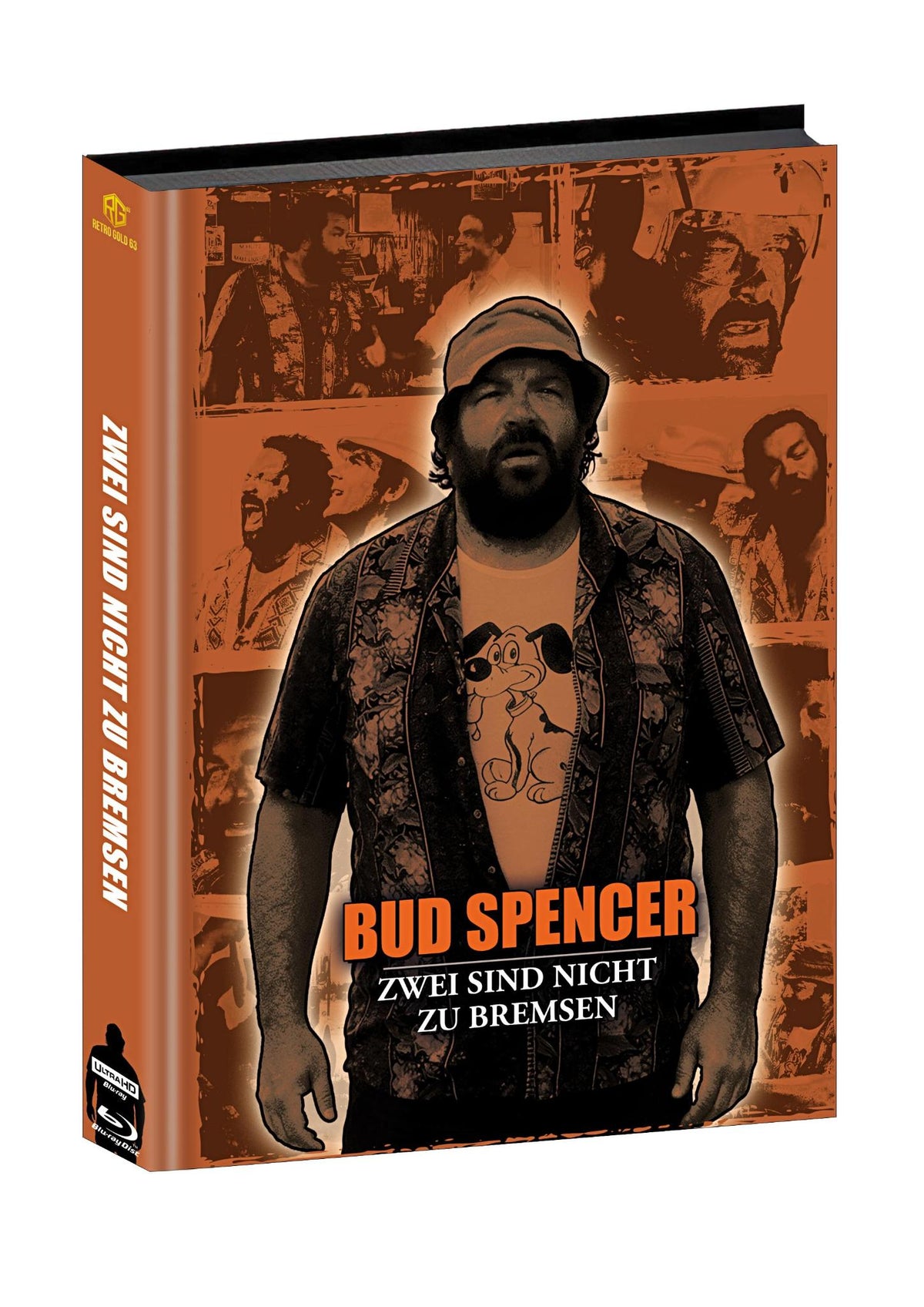 Zwei sind nicht zu Bremsen 4K UHD + Blu ray  Mediabook Wattiert Cover E