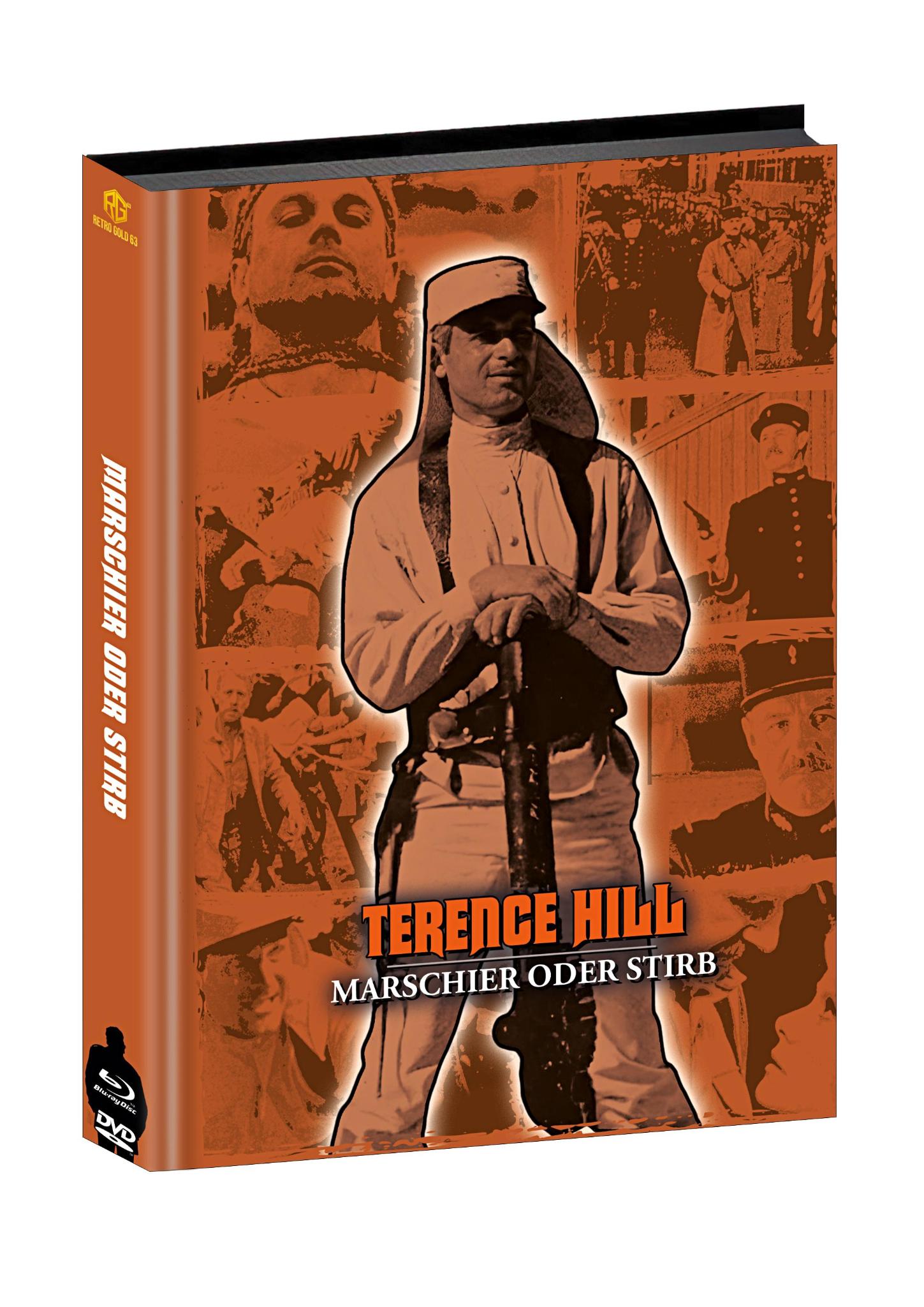 Marschier oder stirb Mediabook Wattiert Cover E