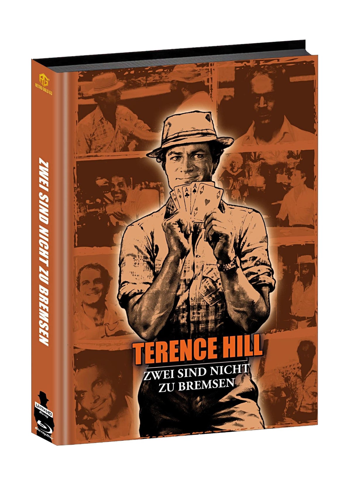 Zwei sind nicht zu Bremsen 4K UHD + Blu ray  Mediabook Wattiert Cover F