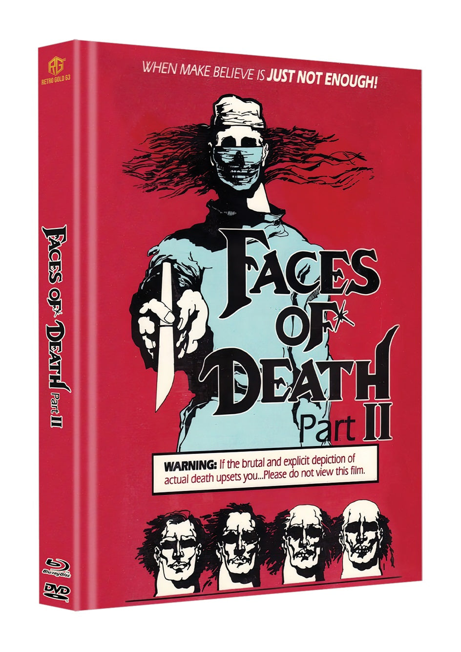 Faces of Death 2 Mediabook Unpadded Cover B