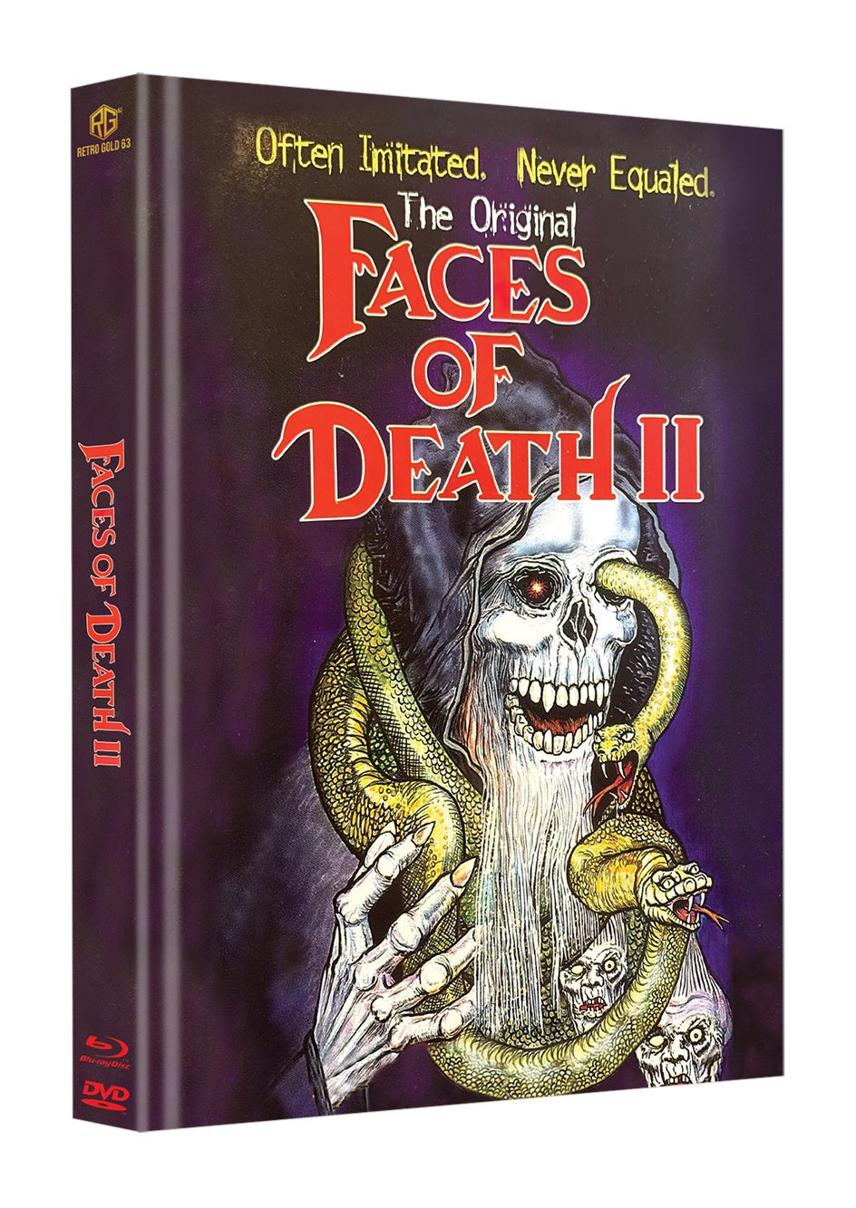 Faces of Death 2 Mediabook Unpadded Cover D
