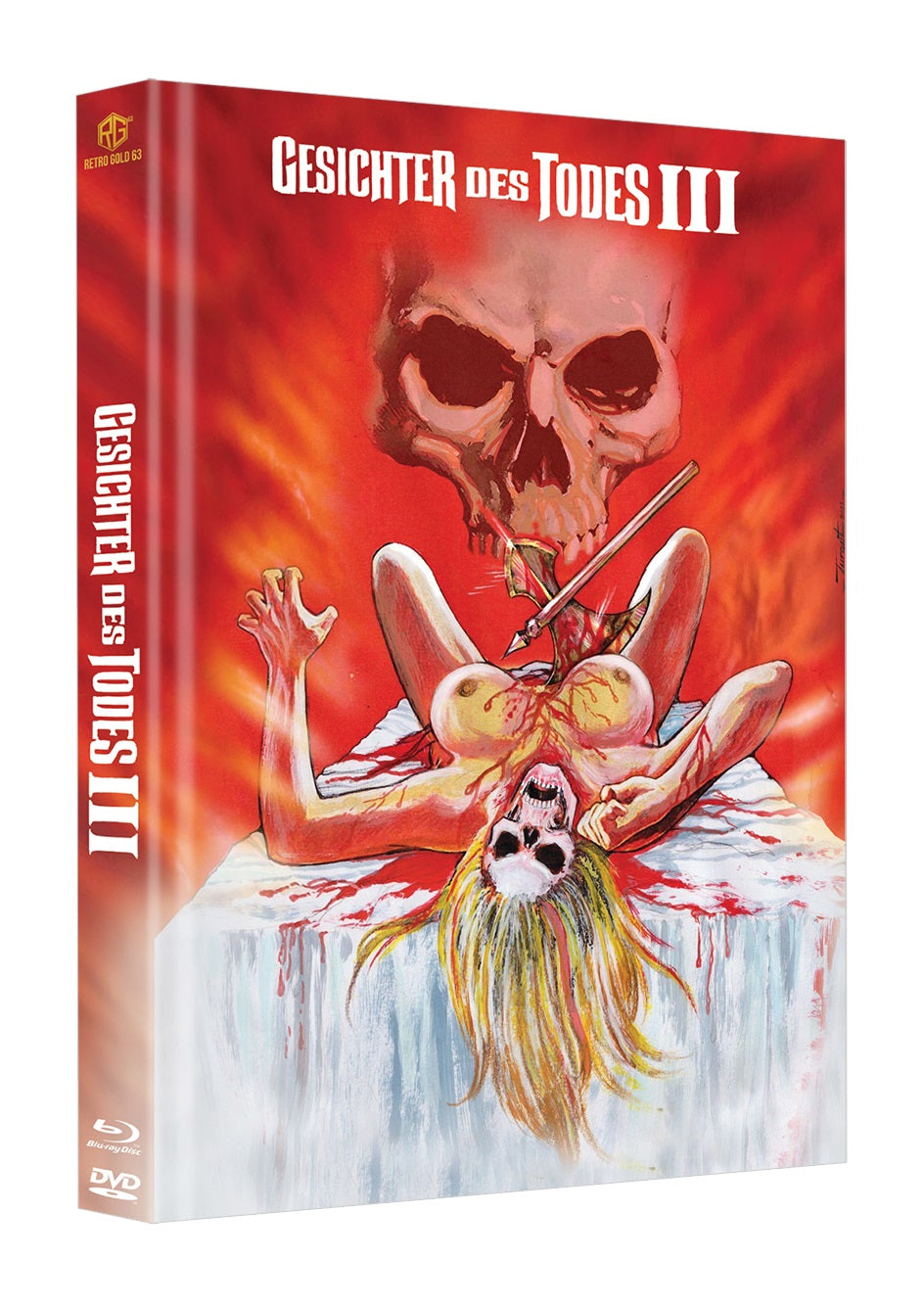 Faces of Death 3 Mediabook Unpadded Cover B