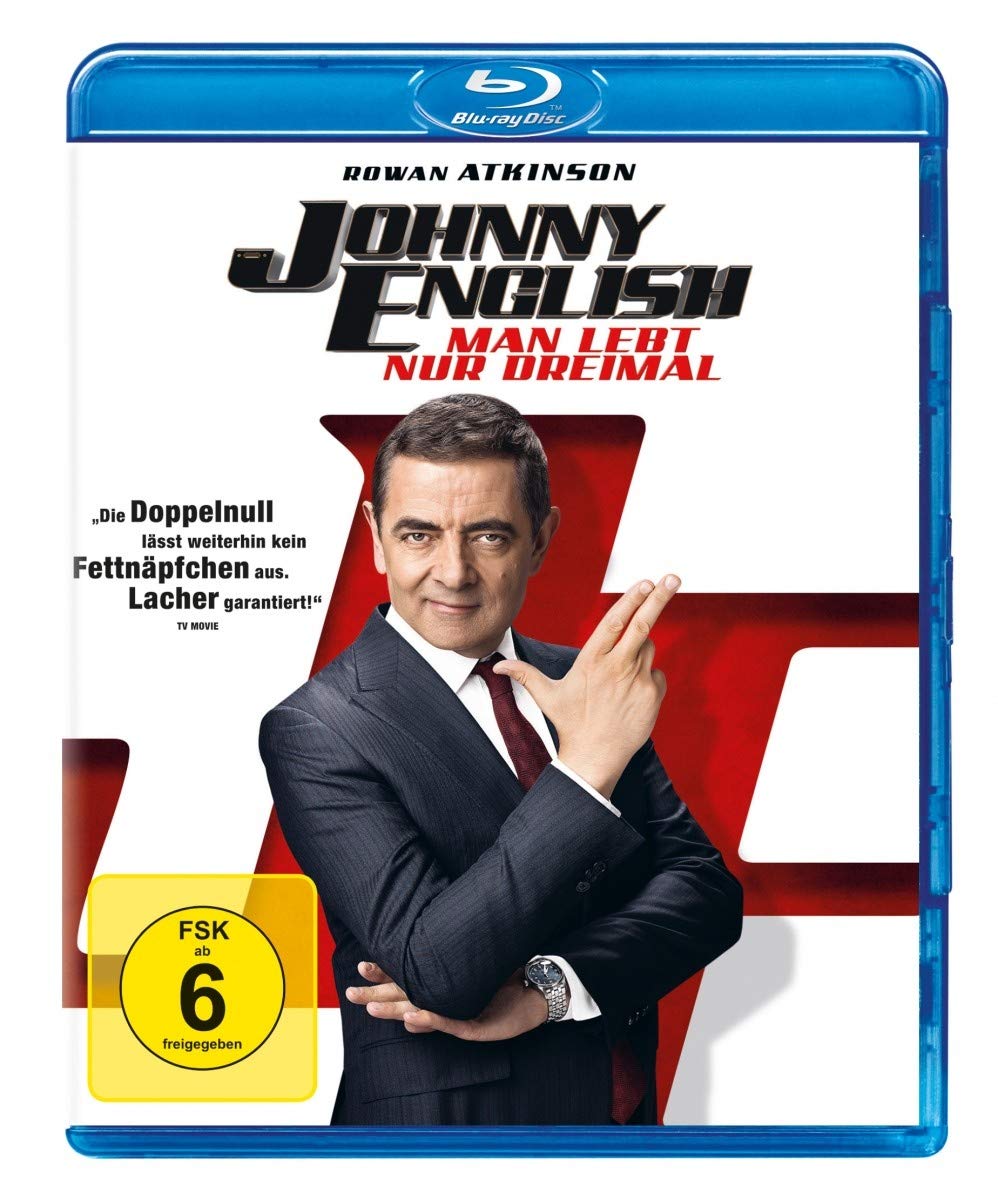 Johnny English - Man lebt nur Dreimal Bluray B-WARE