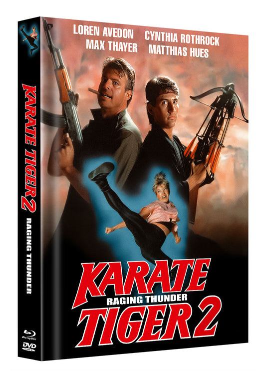 Karate Tiger 2 - Raging Thunder - Mediabook Unwattiert Cover B