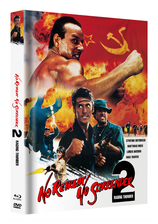 Karate Tiger 2 - Raging Thunder Mediabook Unwattiert Cover G