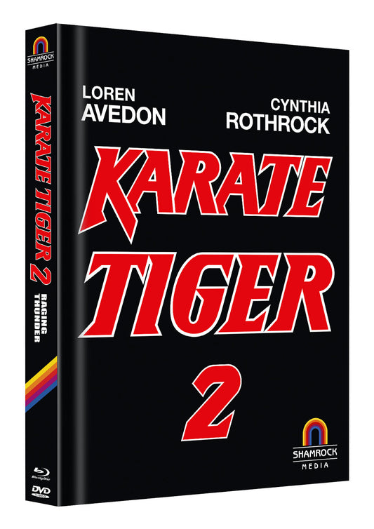 Karate Tiger 2 - Raging Thunder Mediabook Unwattiert Cover H