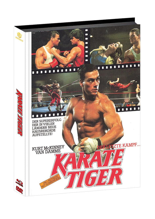 Karate Tiger Mediabook Wattiert Cover A