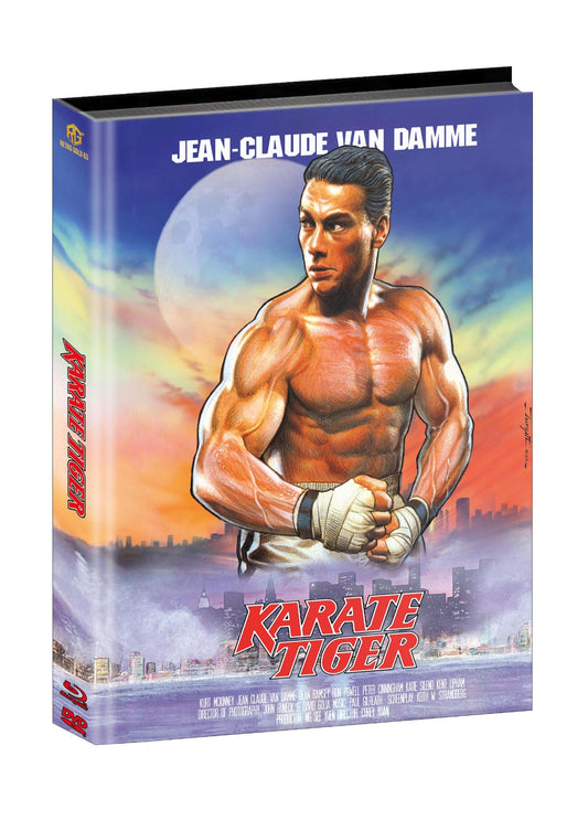 Karate Tiger Mediabook Wattiert Cover C