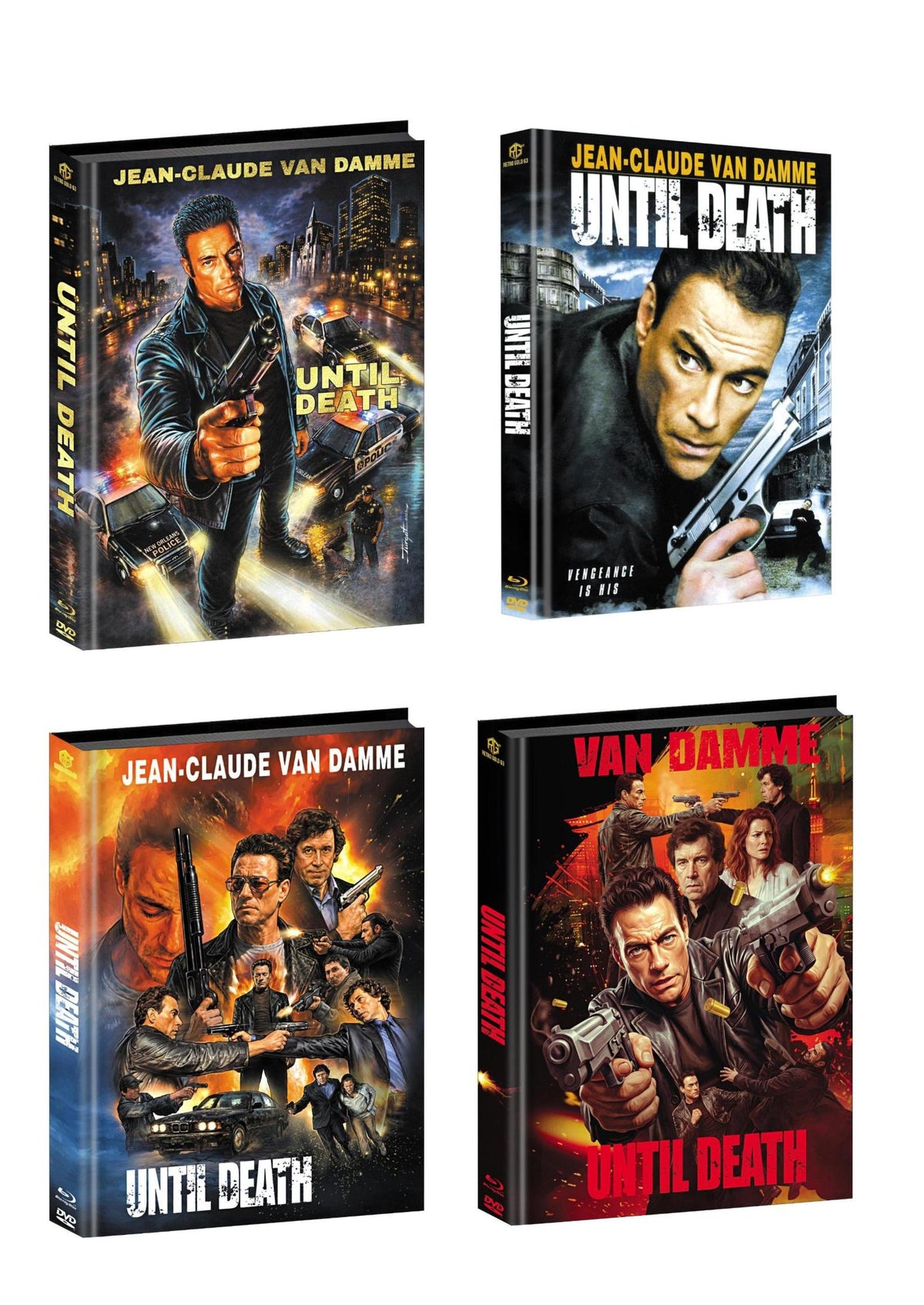 Until Death Mediabook Wattiert Cover A,B,C,D