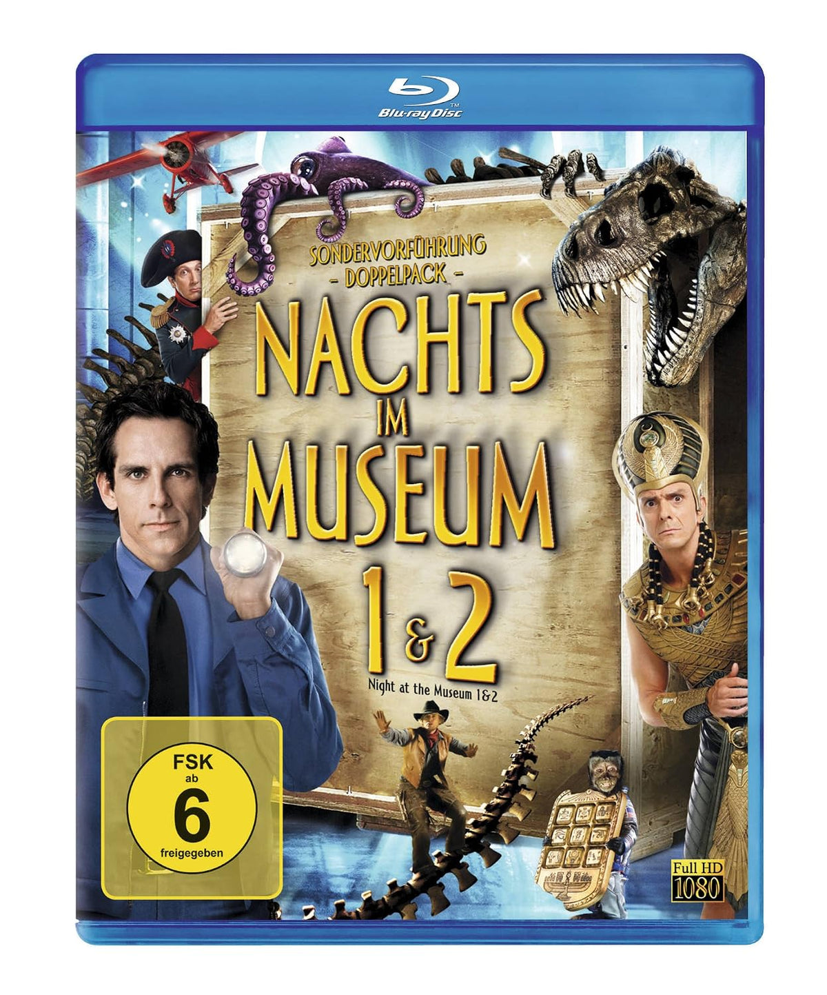 Nachts im Museum 1 & 2 Blu-ray B-WARE