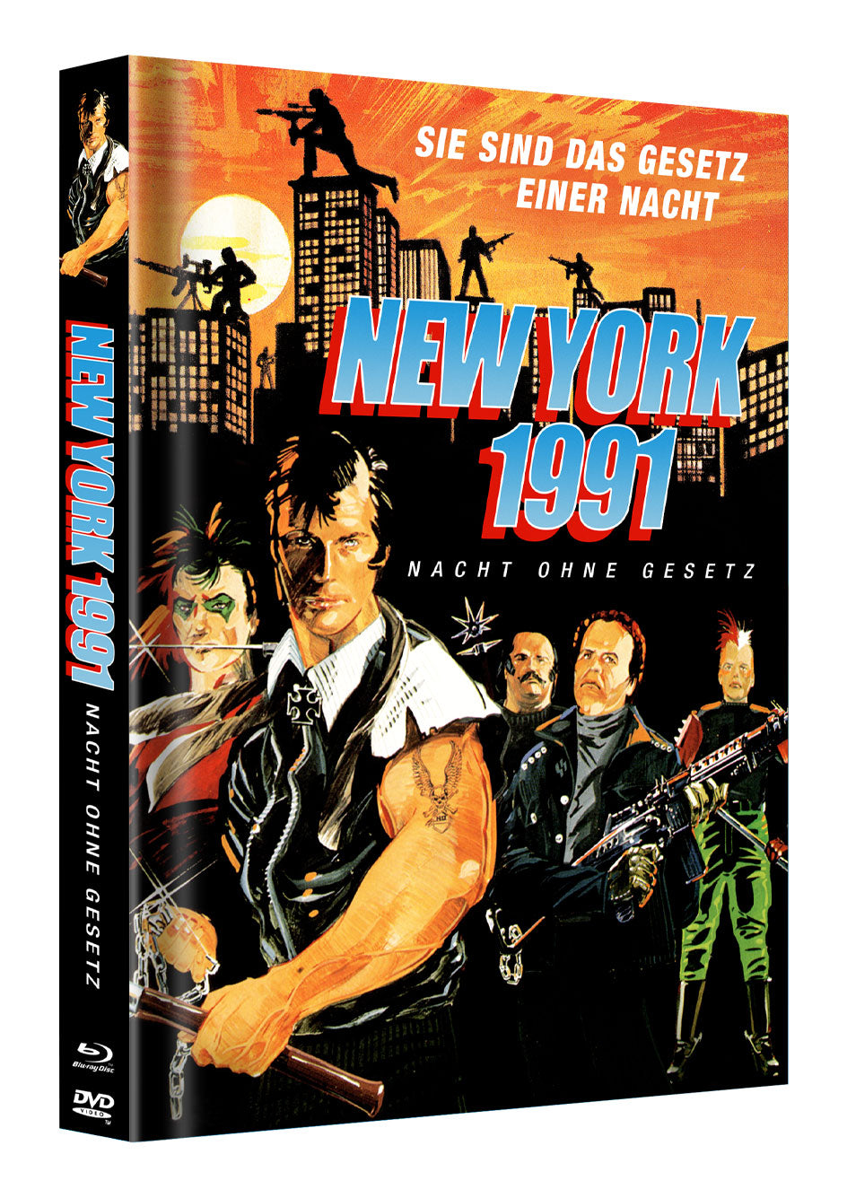 New York 1991 Mediabook Unwattiert Cover C