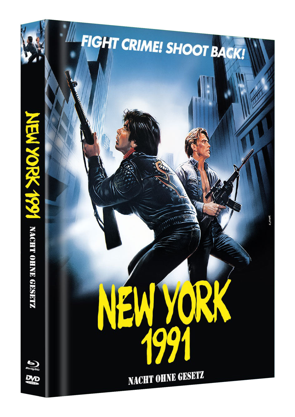 New York 1991 Mediabook Unpadded Cover F