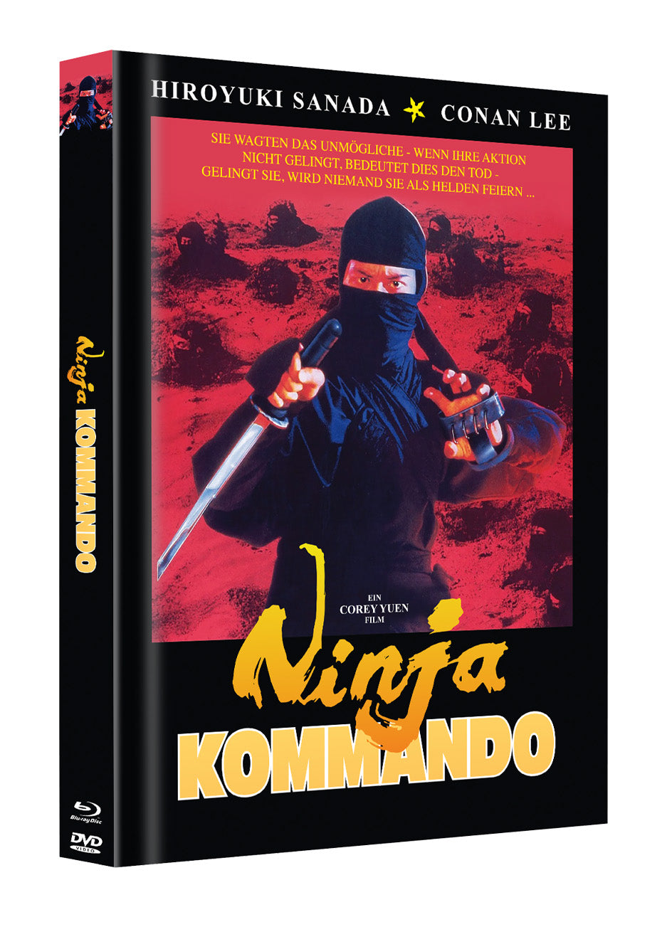 Ninja Commando Mediabook Unpadded Cover C