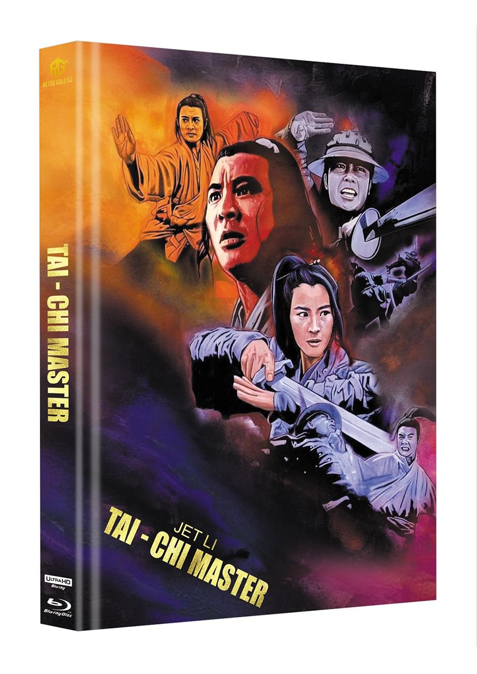Tai Chi Mediabook Unwattiert  4K UHD + Blu ray Cover B