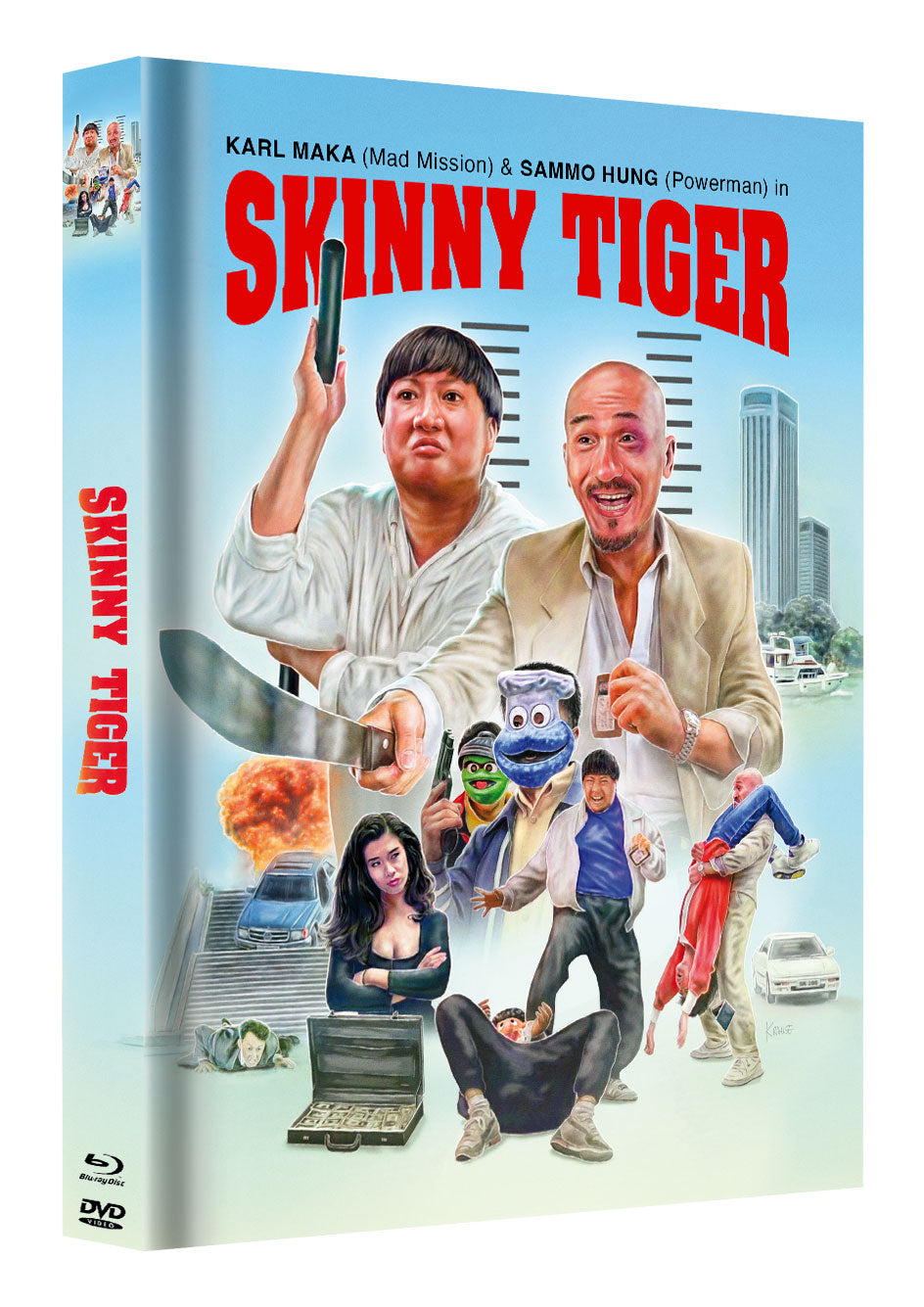Skinny Tiger Mediabook Cover A