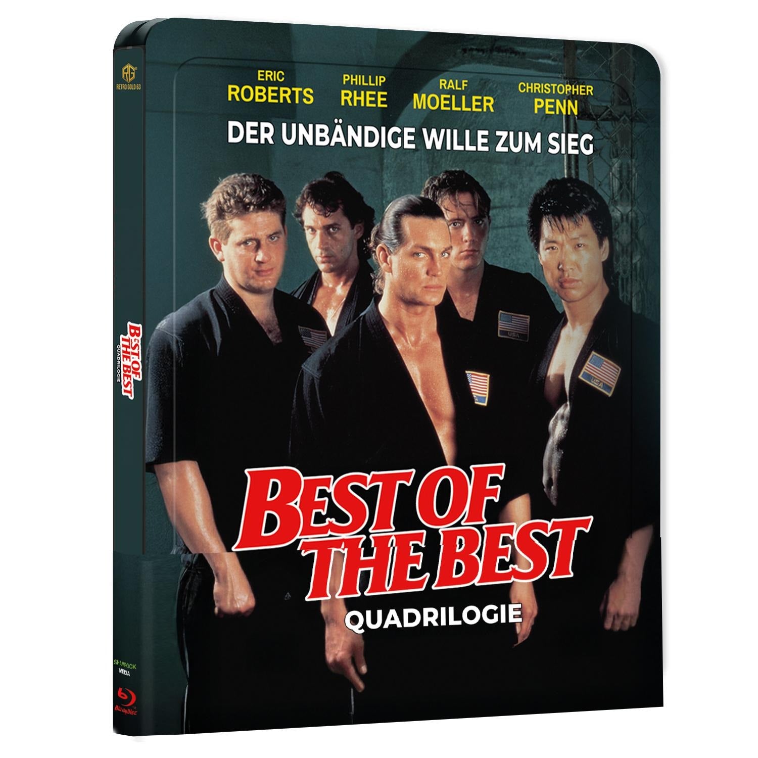 Best of the Best Quadrilogie Steel Premium Book mit Prägung Variante B mit Quarterslip