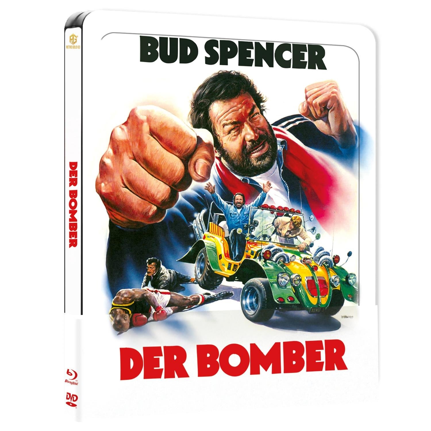 Der Bomber Steel Premium Book mit Prägung Variante A mit Quarterslip