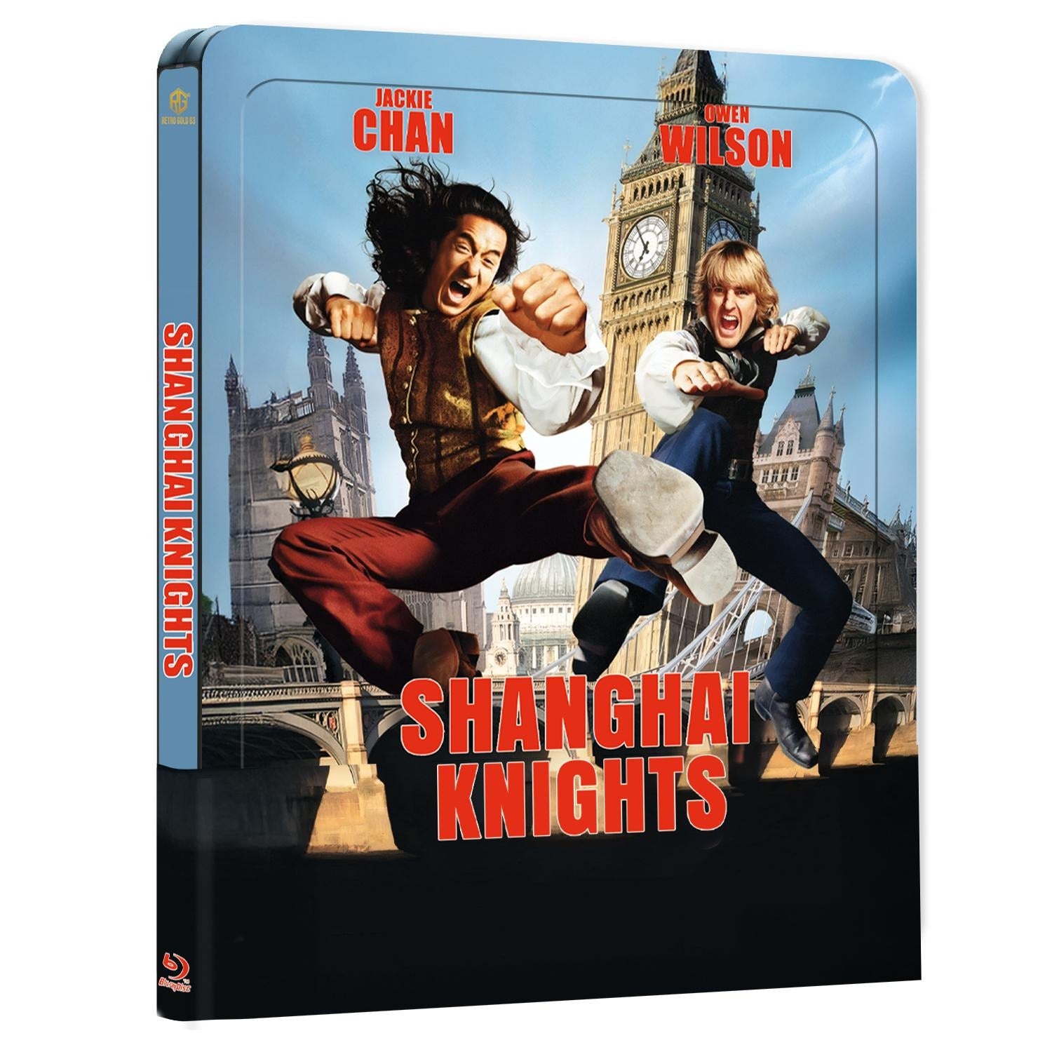 Shanghai Knights Steel Premium Book mit Prägung Variante A  mit Quarterslip