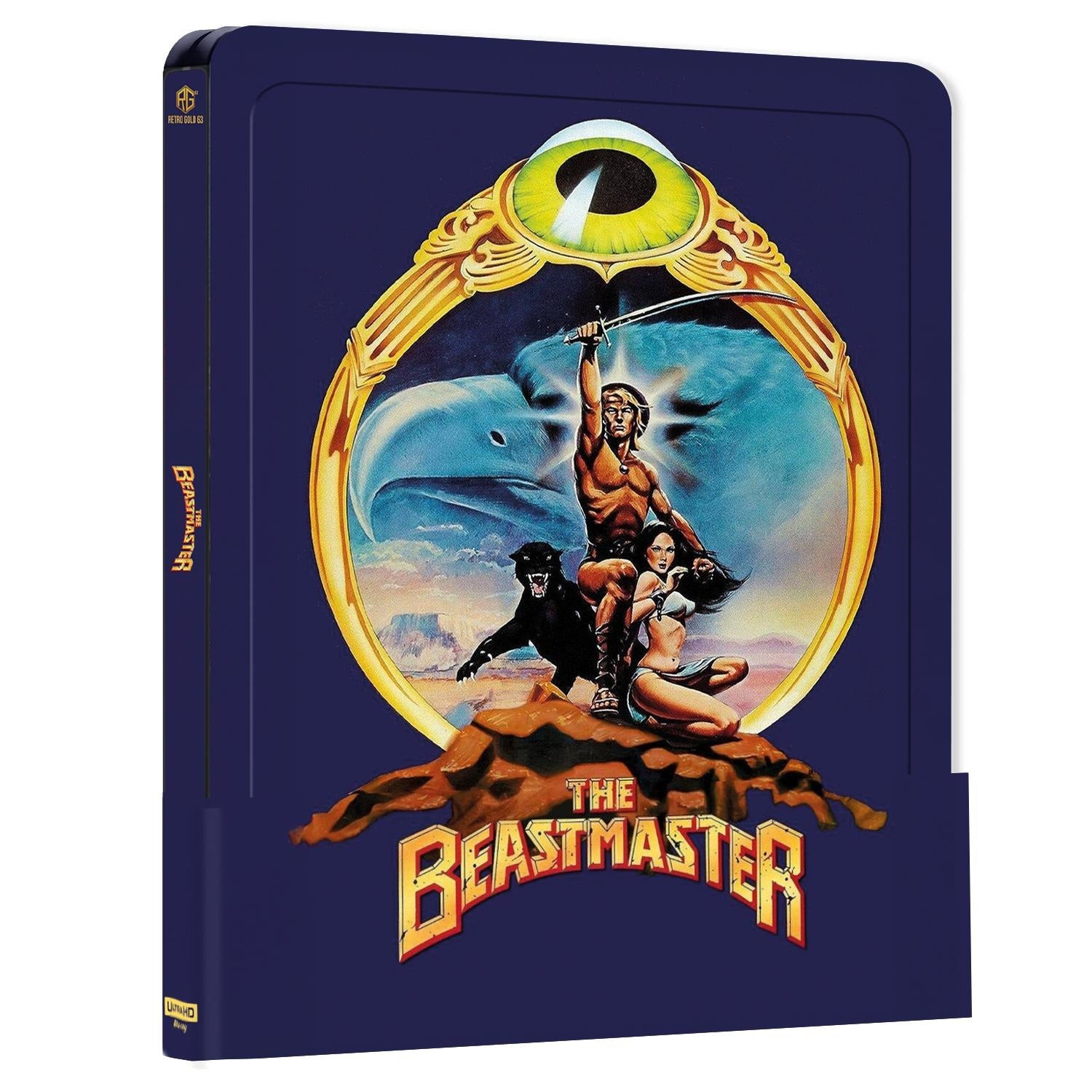 Beatsmaster 4K UHD Steel Premium Book mit Prägung Variante A mit Quarterslip