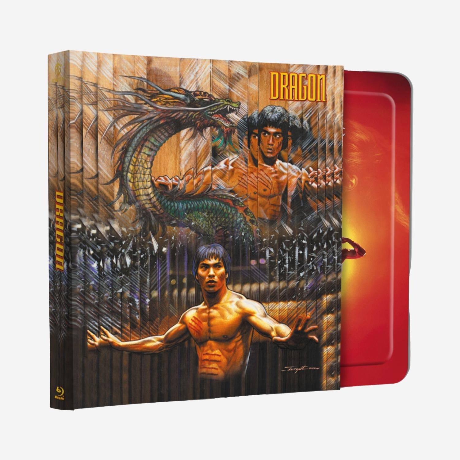 Dragon: The Bruce Lee Story Steelbook with Embossing, Variant B, with Slipcase