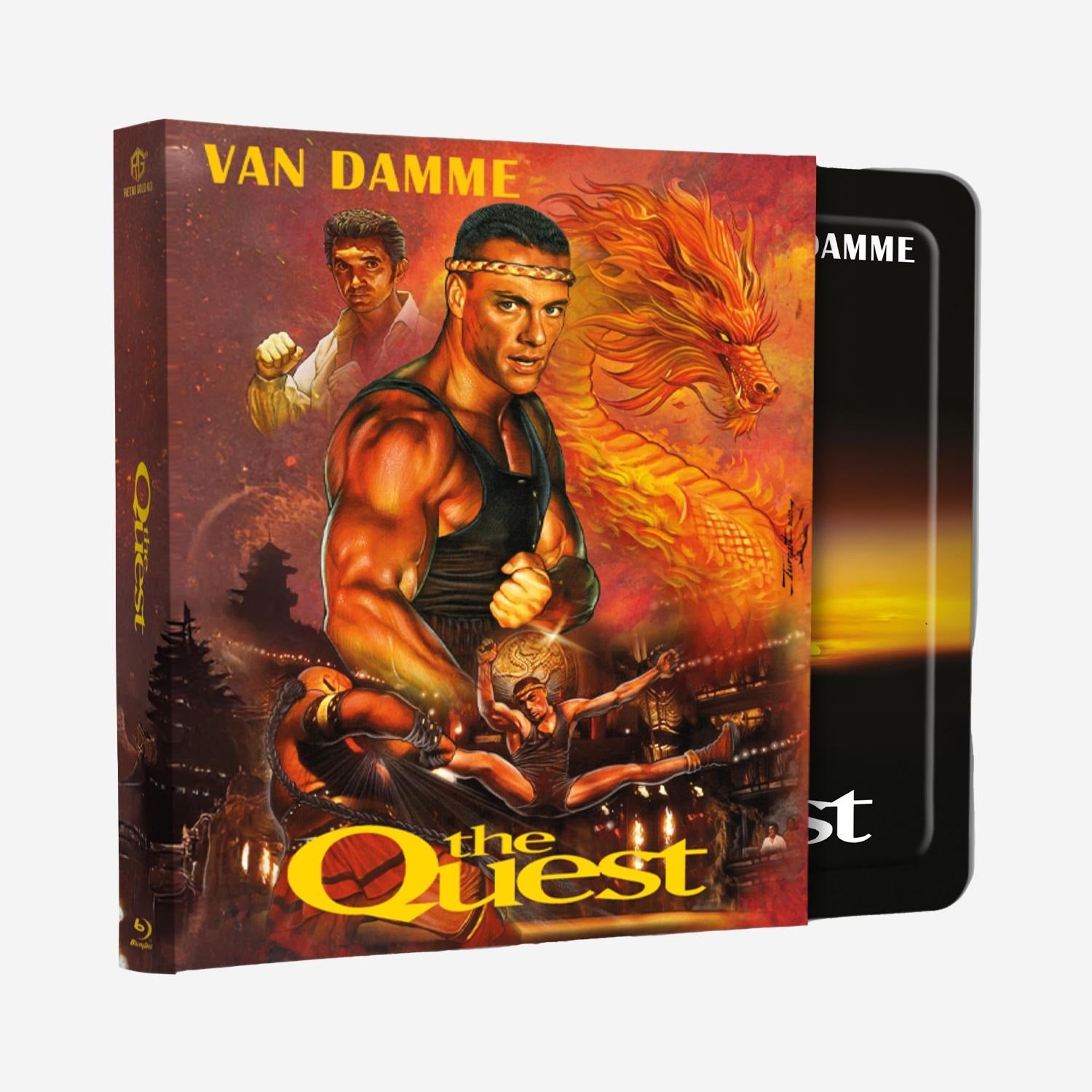 The Quest Steelbook with embossing, variant B, with slipcase
