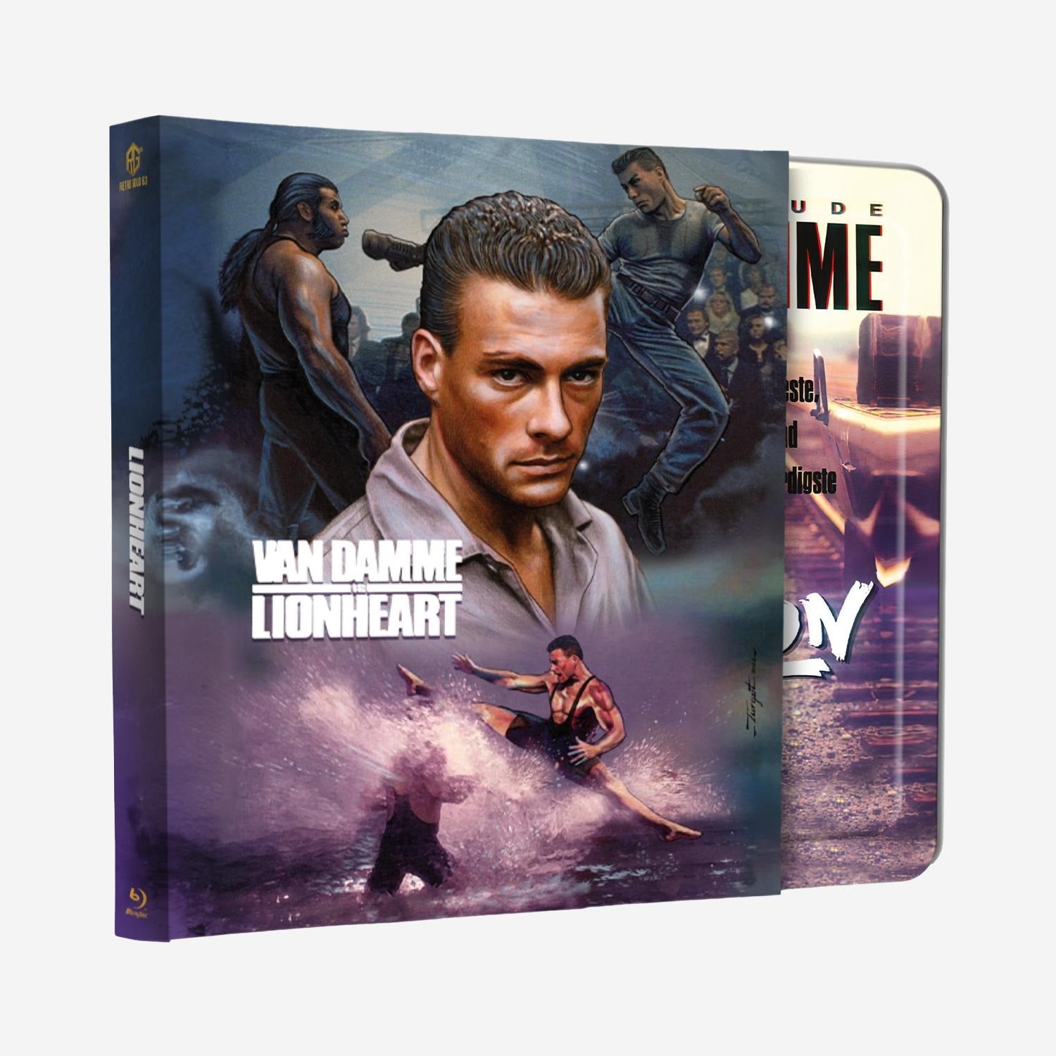 Leon Steel Book with embossing, variant C, with slipcase